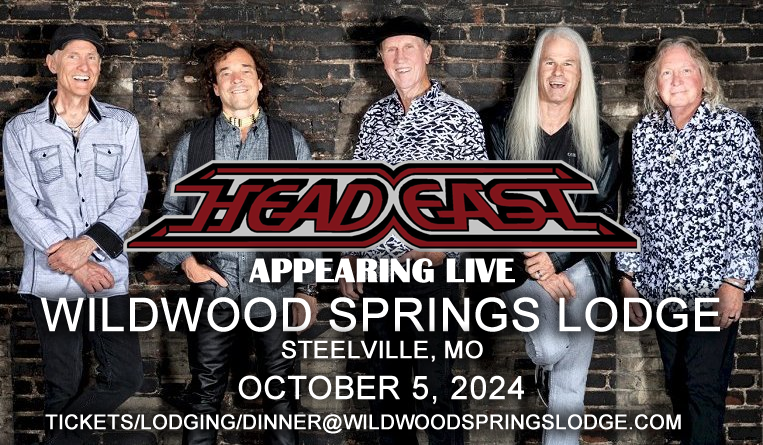 Head East at Wildwood Springs Lodge, October, 5, 2024