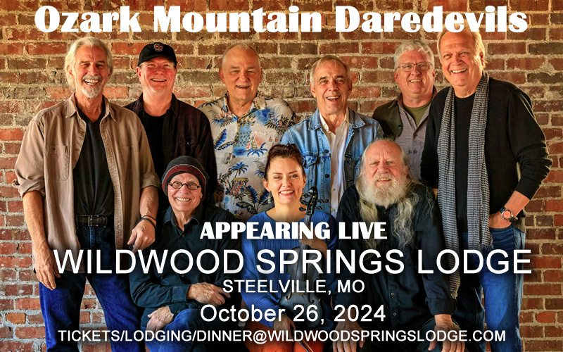 Ozark Mountain Daredevils, Live at Wildwood Springs Lodge, Oct. 26, 2024, Steelville MO