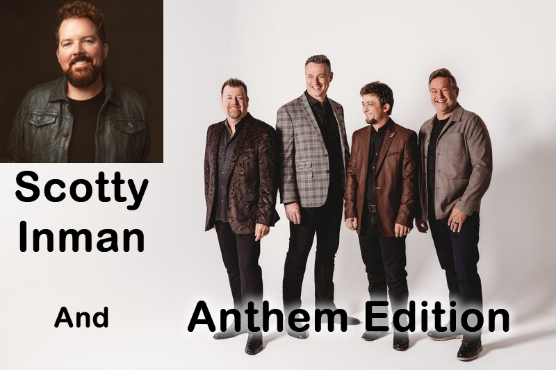 Scotty Inman & Anthem Edition,live at Meramec Music Theatre, October 26, 2024 @ 6:00 P.M.