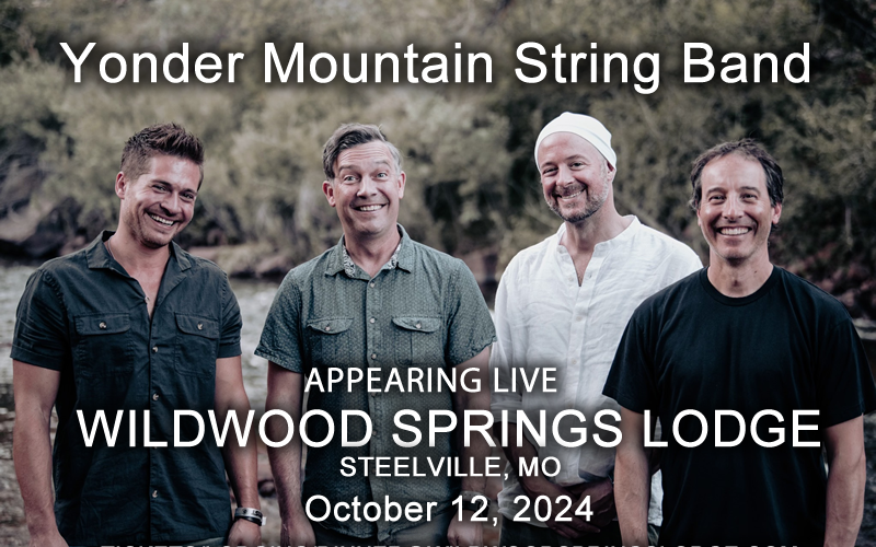 Yonder Mountain String Band, Live at Wildwood Springs Lodge, Oct. 12, 2024, Steelville MO
