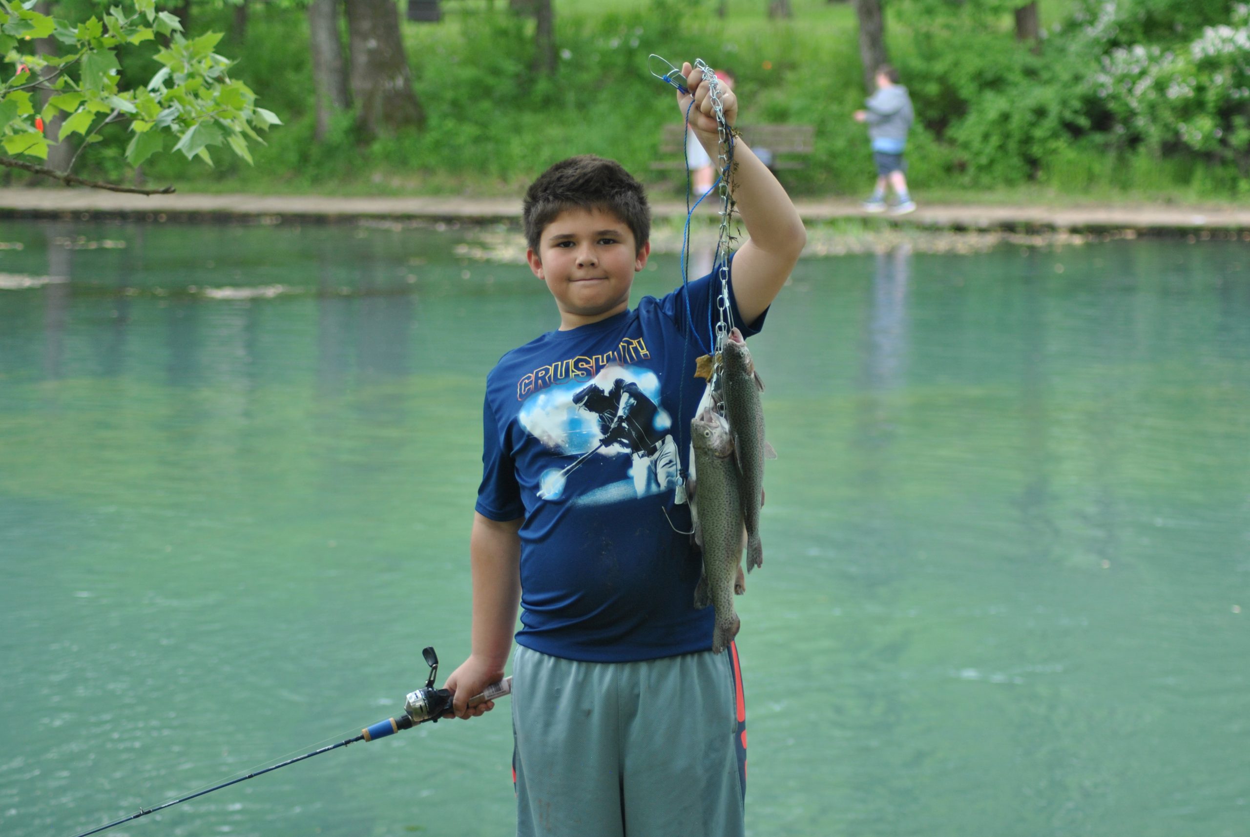 Kids Free Fishing, Maramec Spring Park, May 17th. St. James MO